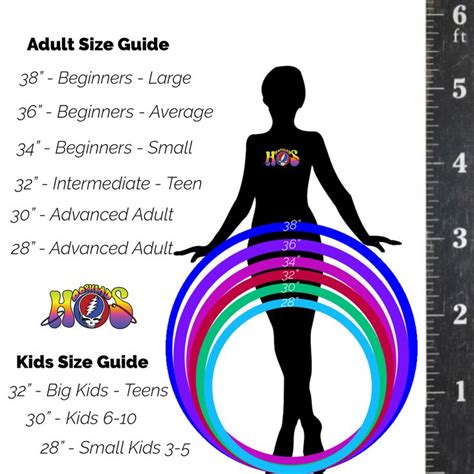 hula hoop size for adults|More.